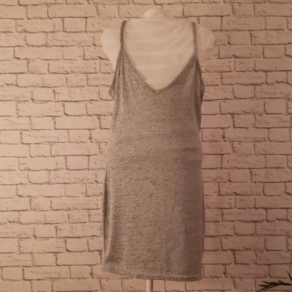 Missguided metallic dress